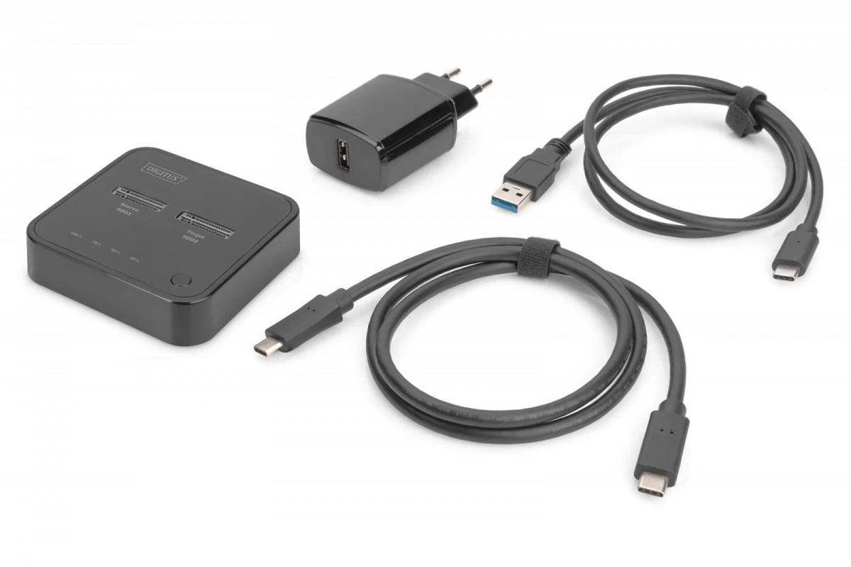 DIGITUS NVMe klonavimo stotelė su priedais