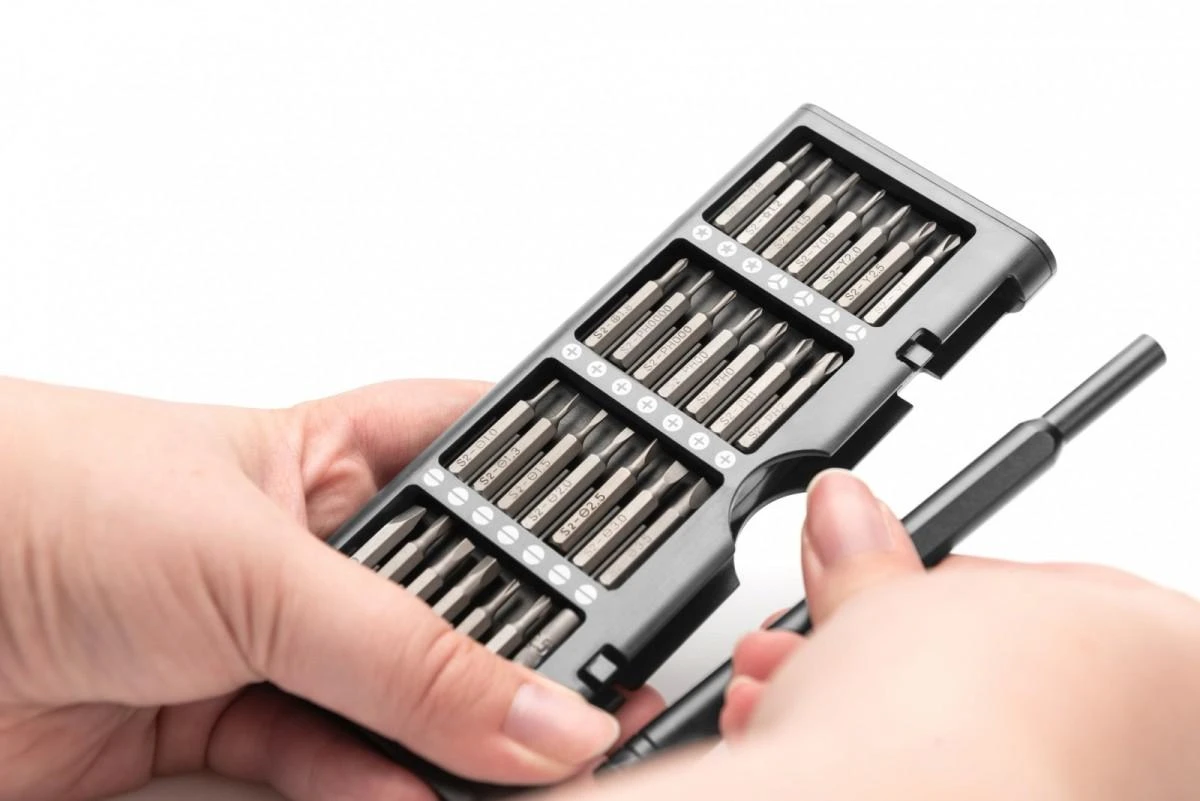 Digitus Skaitmenas | Precision Screwdriver Set 57 mobiliesiems telefonams, nešiojamiesiems kompiuteriams, laikrodžiams, akiniams, konsolei | Įrankių rinkinys