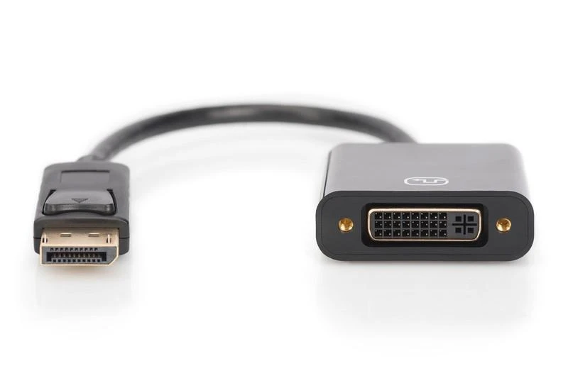 Assmann Electronic DIGITUS adapterio kabelio ekranasPrievadas DVI-I M/F 0,15 m AWG28 2x ekranuotas