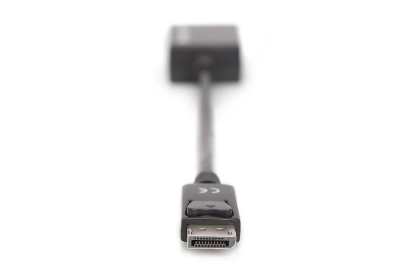 Assmann Electronic DIGITUS adapterio kabelio ekranasPortas VGA HD15 0,15m AWG28 2x ekranuotas