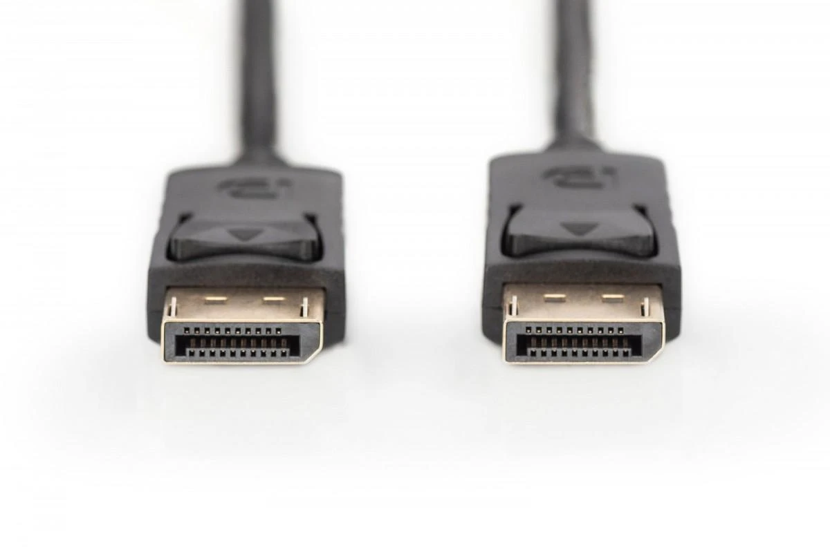 Assmann Electronic DIGITUS jungties kabelis DisplayPort M/M 10.0m su blokavimu Full HD 1080p