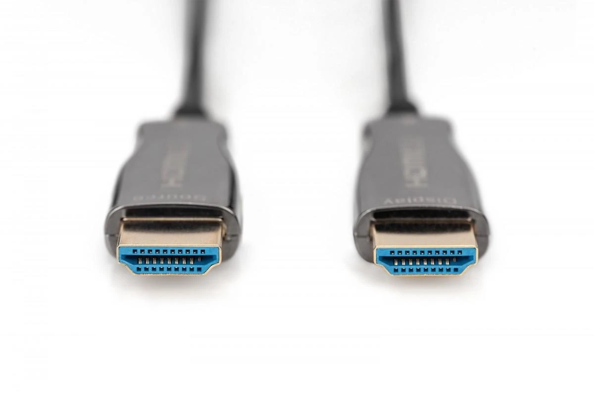 Assmann Electronic „Assmann“ elektroninis ASSMANN jungiamasis kabelis HDMI hibridinis šviesolaidinis „Premium HighSpeed Ethernet“ AOC 4K 60Hz UHD tipas HDMI A/HDMI AM/M 20m