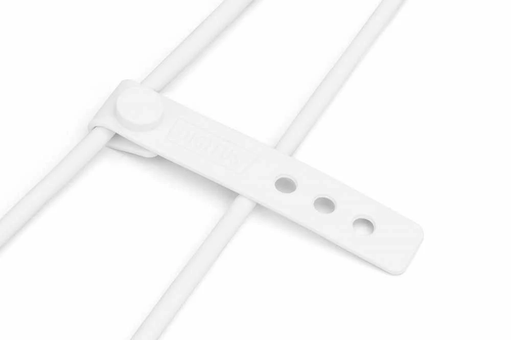 „Digitus“ silikoninis jungiamasis kabelis USB-C - USB-C, USB 2.0 60W, 0,5m Baltas