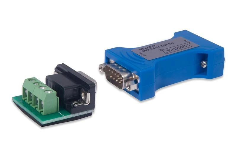 Assmann Electronic „Assmann“ elektroninis DIGITUS RS232–RS485 adapteris 300–115,2 Kbps 17x33x63 mm