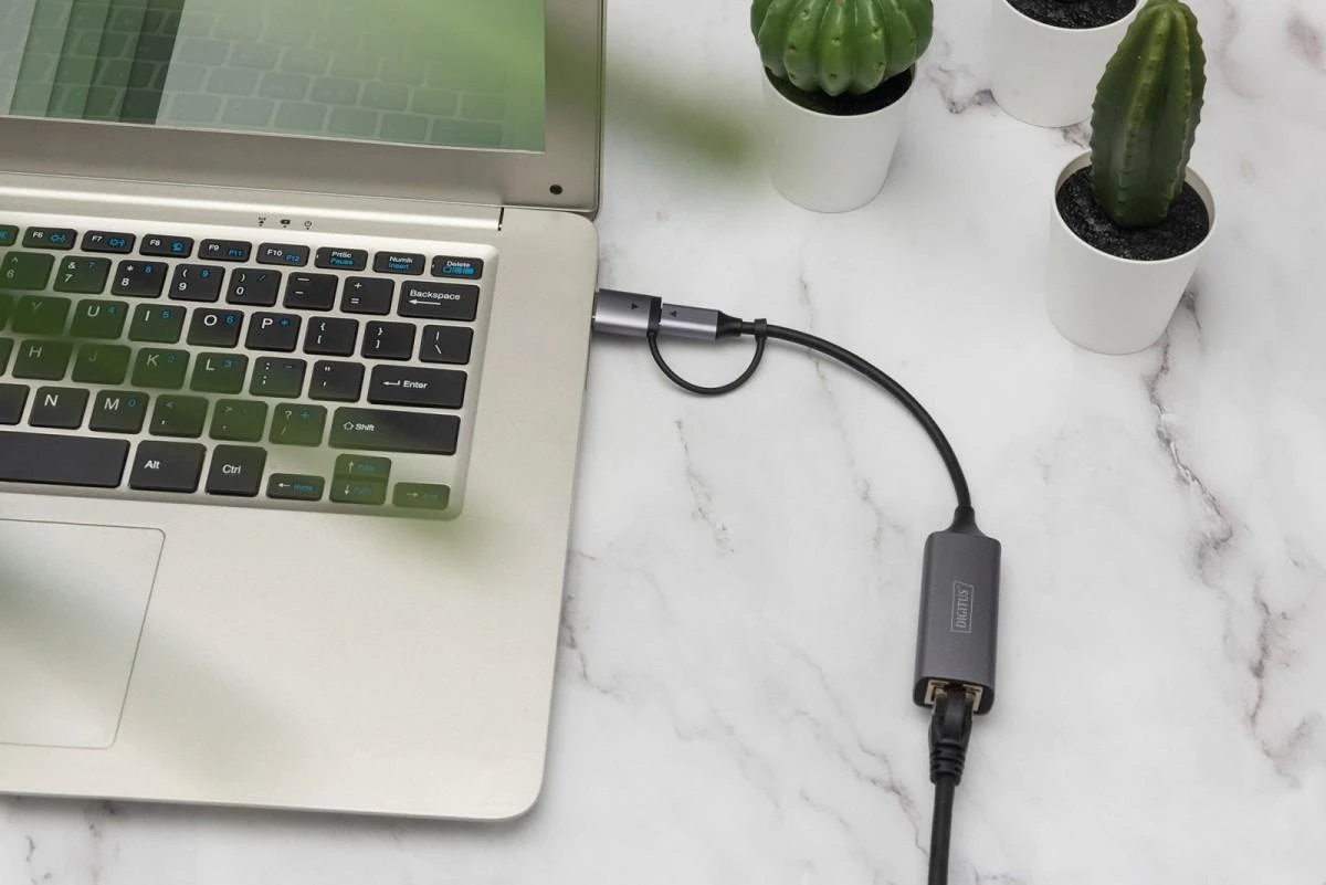 „Assmann“ elektroninis DIGITUS USB3.0 / USB C 3.1–2.5G eterneto adapteris