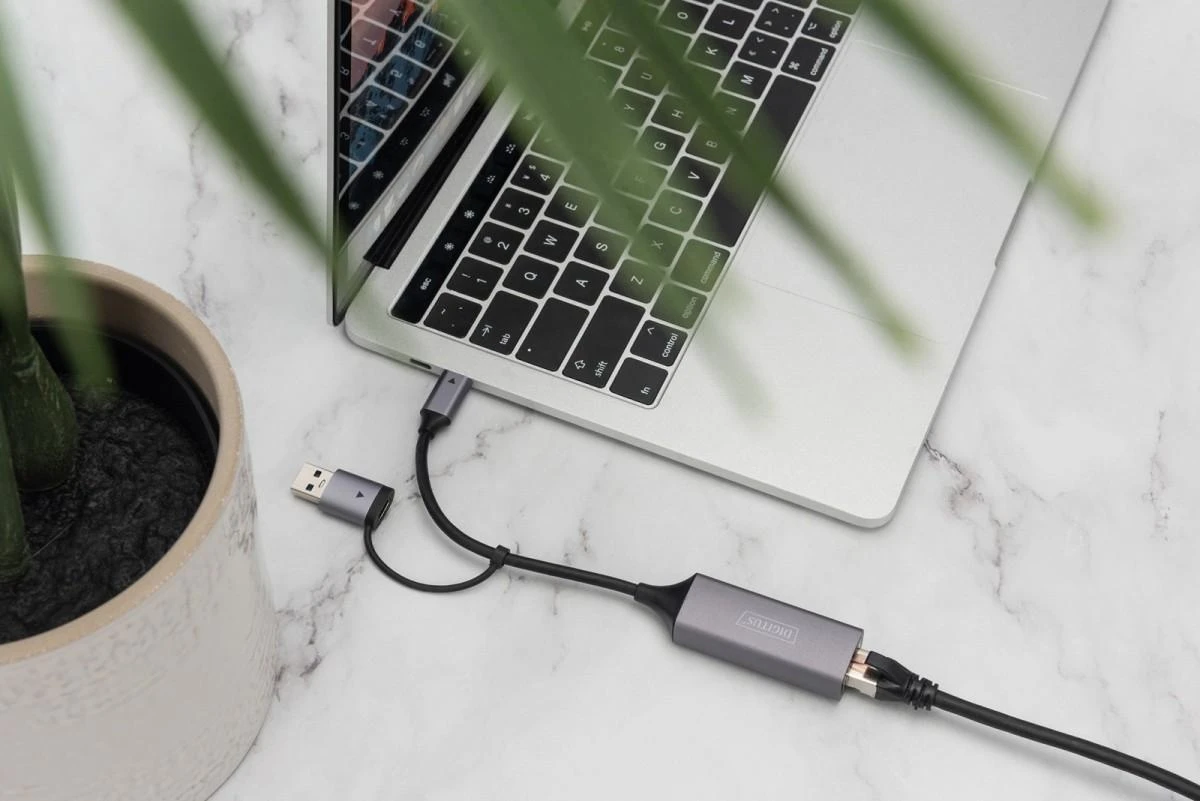 „Assmann“ elektroninis DIGITUS USB3.0 / USB C 3.1–2.5G eterneto adapteris