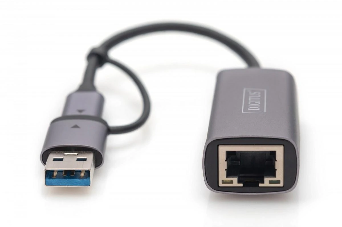 „Assmann“ elektroninis DIGITUS USB3.0 / USB C 3.1–2.5G eterneto adapteris