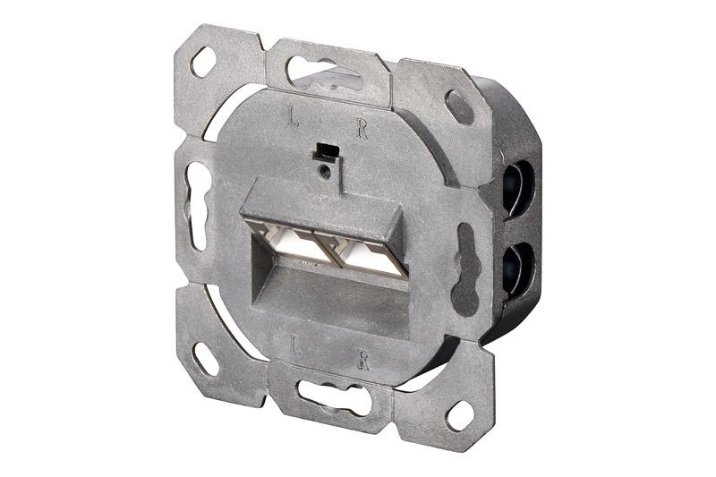 Moduliniai sieniniai lizdai Digitus CAT 5e 2x RJ45 LSA
