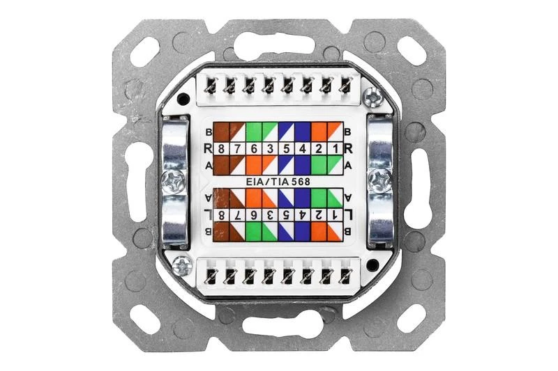 Digitus CAT 6 sieninis lizdas 2xRJ45