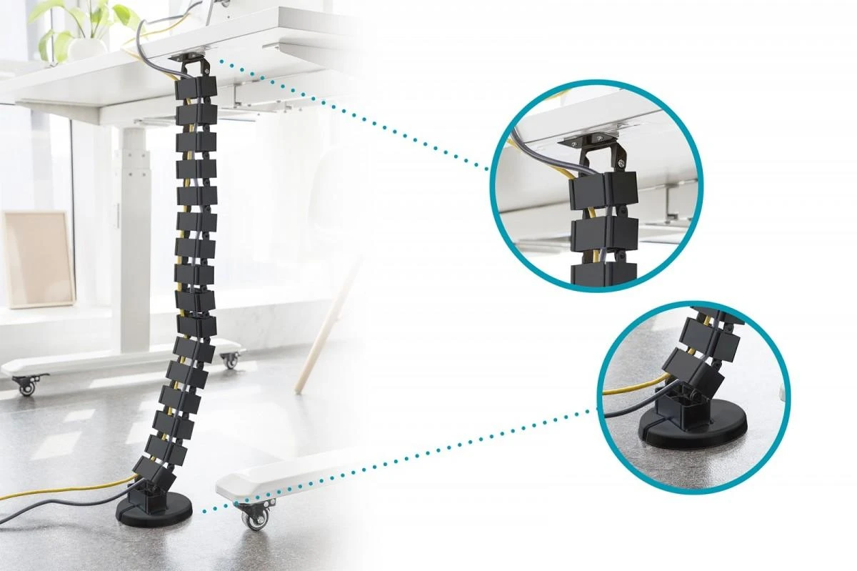 Assmann Electronic DIGITUS Cable Management Stuburo spalva juodas