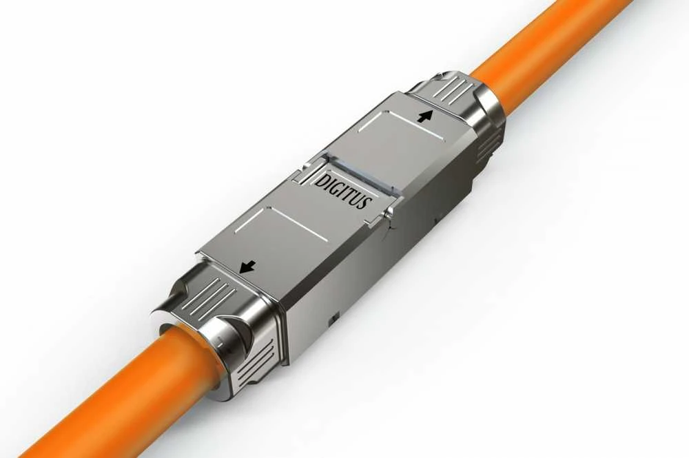 Assmann Electronic DIGITUS CAT 6A CAT jungtis 500MHz, skirta AWG 22-26, ekranuota su metaliniu užsukamu dangteliu