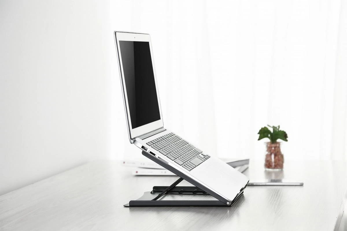 DIGITUS DA-90368 Foldable Steel Nešiojamas kompiuteris/Planšetė from 10 to 15 Stand adjustable juodas
