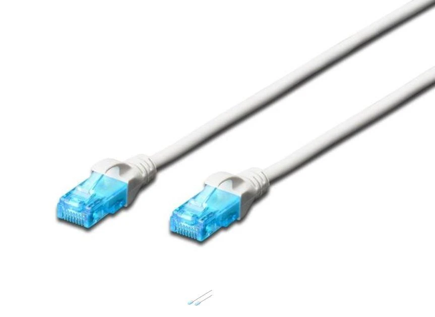 DIGITUS DK-1512-020/WH DIGITUS Premium CAT 5e UTP patch kabelis 2,0 m spalvotas baltas