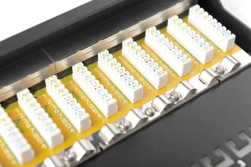 Assmann Electronic DIGITUS Patch Panel 10 colių Cat6 12 prievadų ekranuotas 10 colių