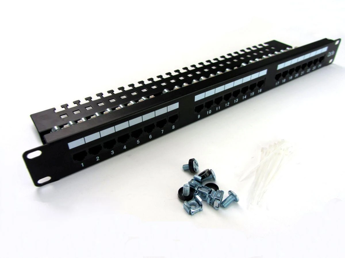 Assmann Electronic DIGITUS DN-91524U-EC CAT 5e Patch Panel 24 prievadas neekranuotas