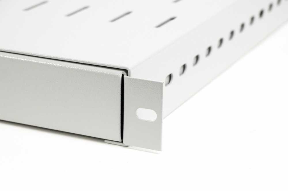 Digitus TN-19-5/9-1U-W-GY komutacinės spintos priedas Lentyna