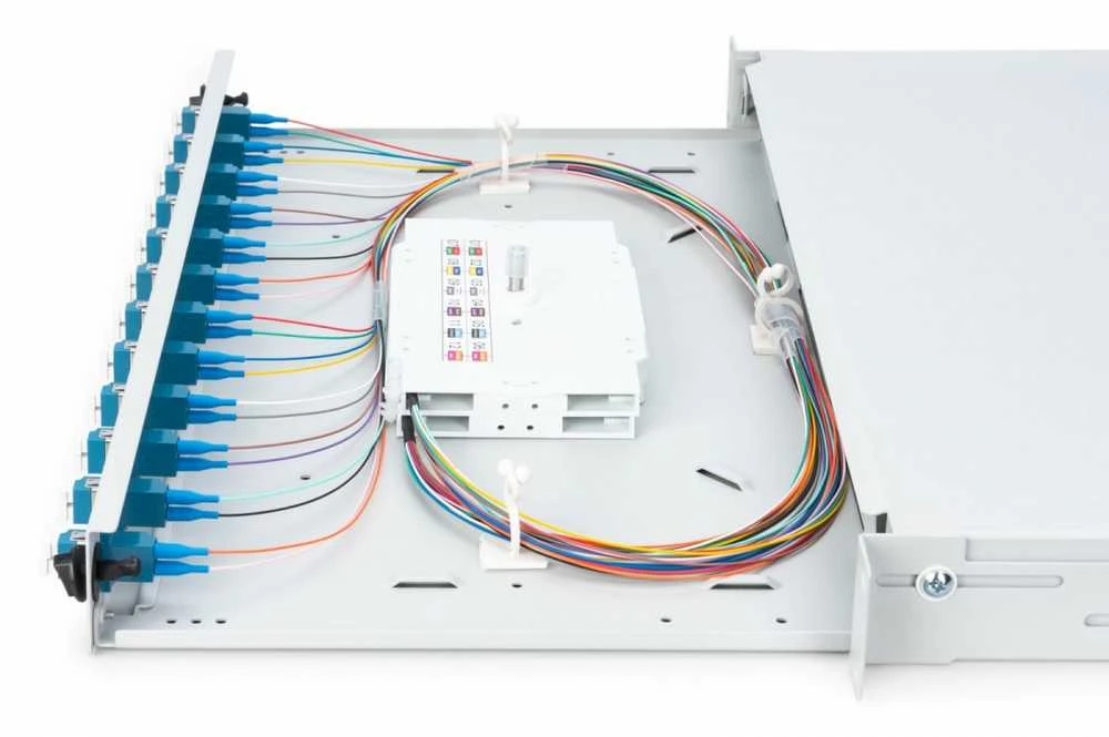 Optinis skirstytuvas Digitus 12x LC DX OS2 - vidinė struktūra