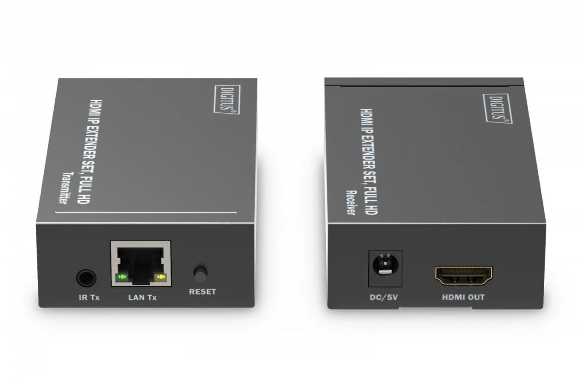 Digitus HDMI IP Extender siųstuvas ir imtuvas