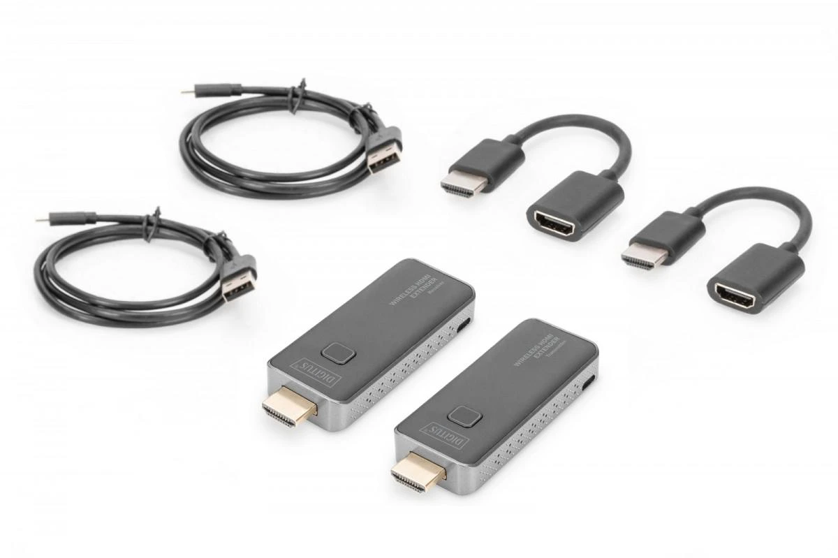 DIGITUS belaidžio HDMI prailginimo rinkinio komplektas
