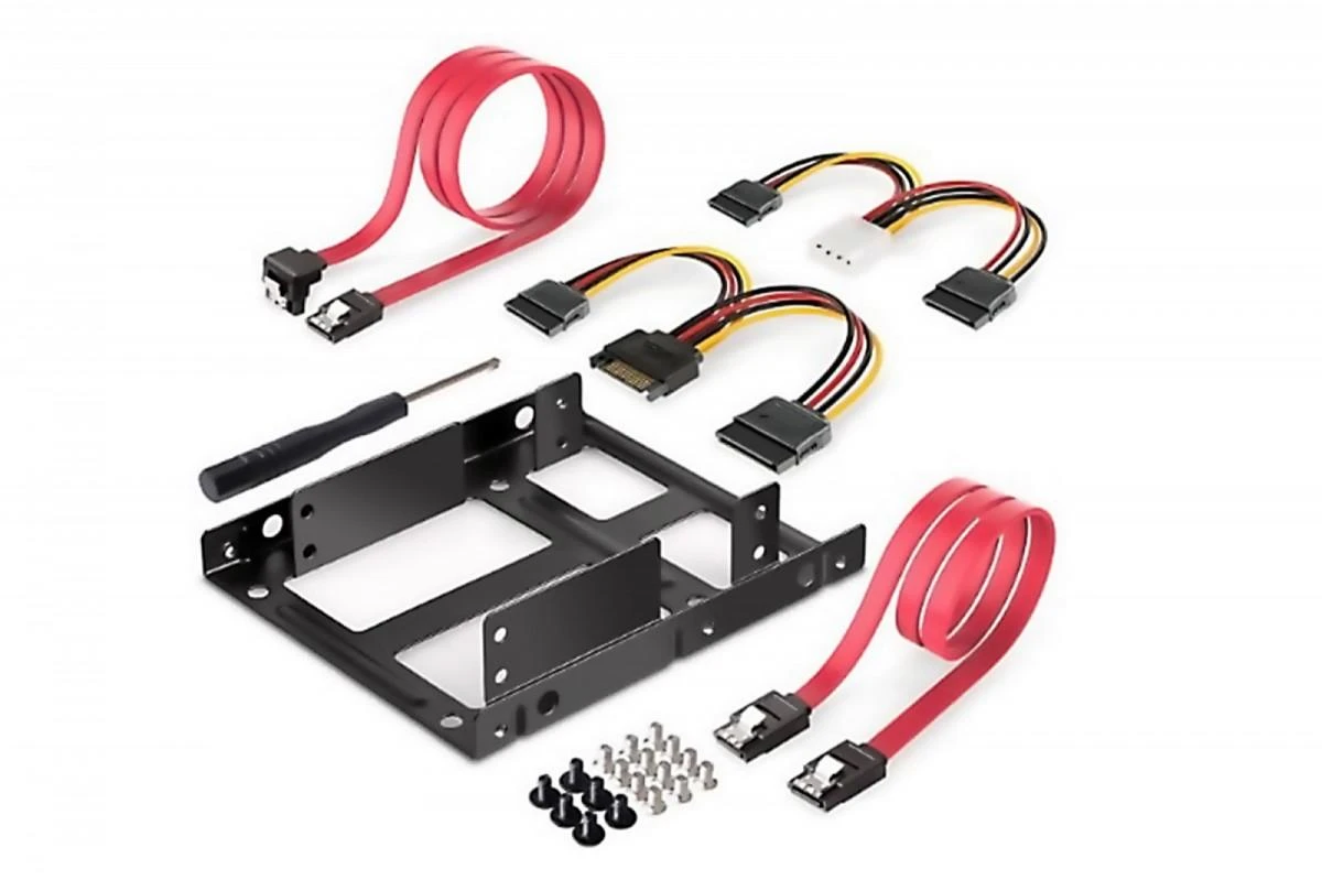 Digitus Adapteris na dysk 3.5'' / 2.5'' + komplektas kabli SATA (DA-70434)