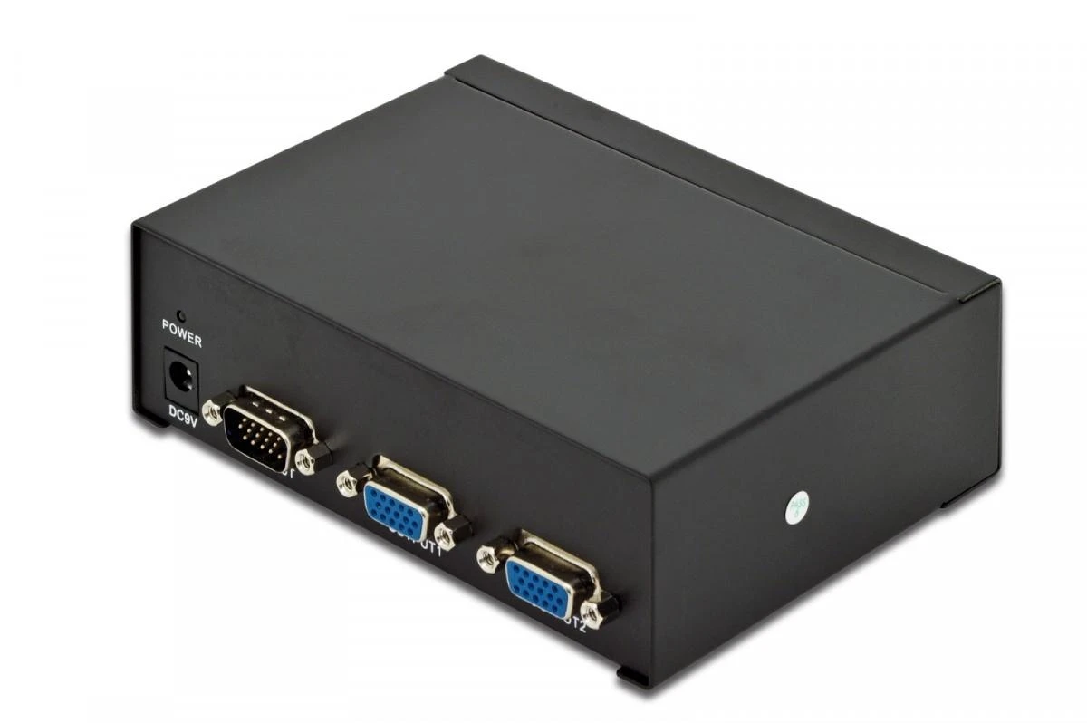 Assmann Electronic VGA skirstytuvas, 1xPC 2x Monitorius, 500M