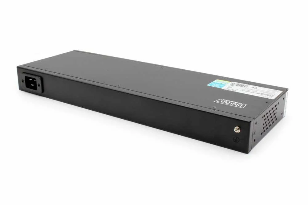 Digitus SMART PDU 1U maitinimo juostelė, IEC320 C20 16A/250V maitinimo lizdas, 8x C13, 16A lizdai