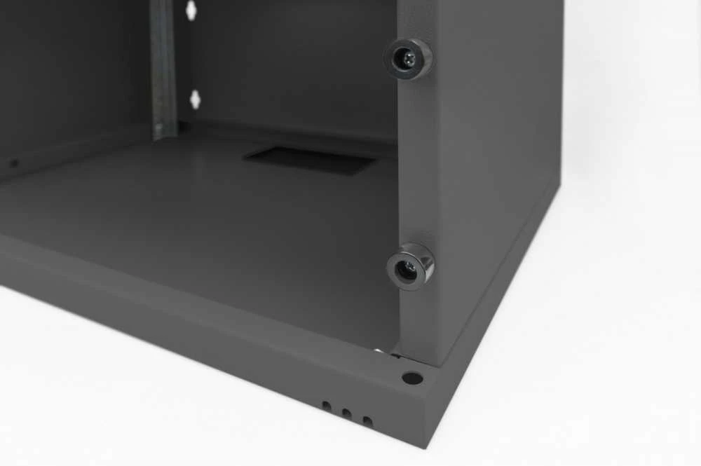 DIGITUS 19″ 4U cabinet, unmounted, 210x540x400 mm, color juodas, DN-38011