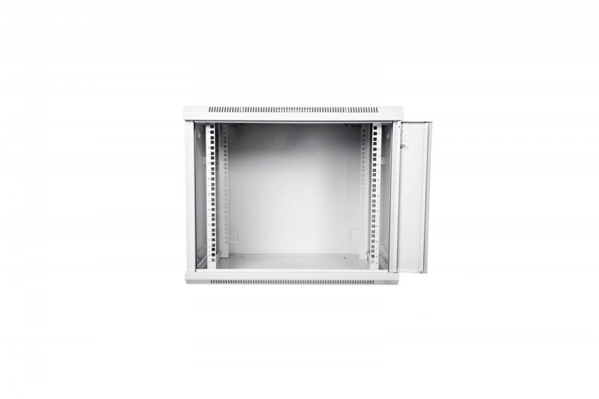Assmann Electronic DIGITUS DN-W19 12U/600/MD Sieninė spintelė 12U 600x600mm pilkas RAL 7035