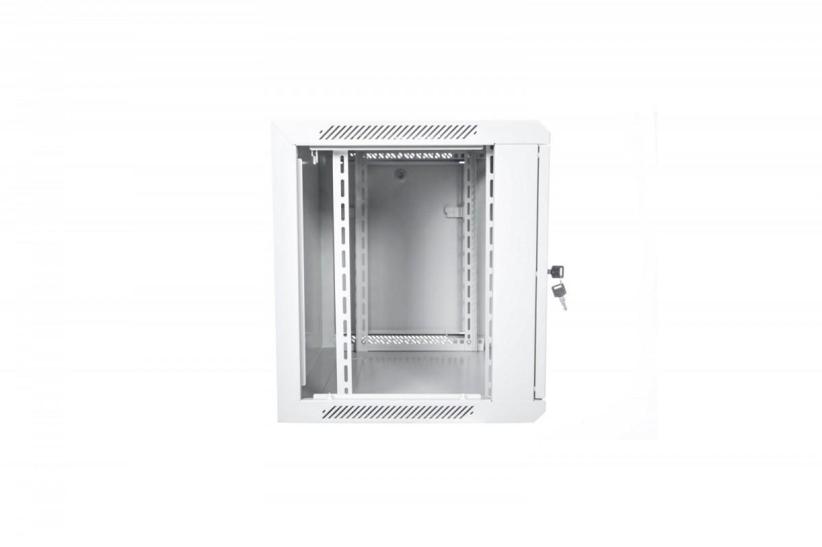Assmann Electronic DIGITUS DN-W19 12U/600/MD Sieninė spintelė 12U 600x600mm pilkas RAL 7035