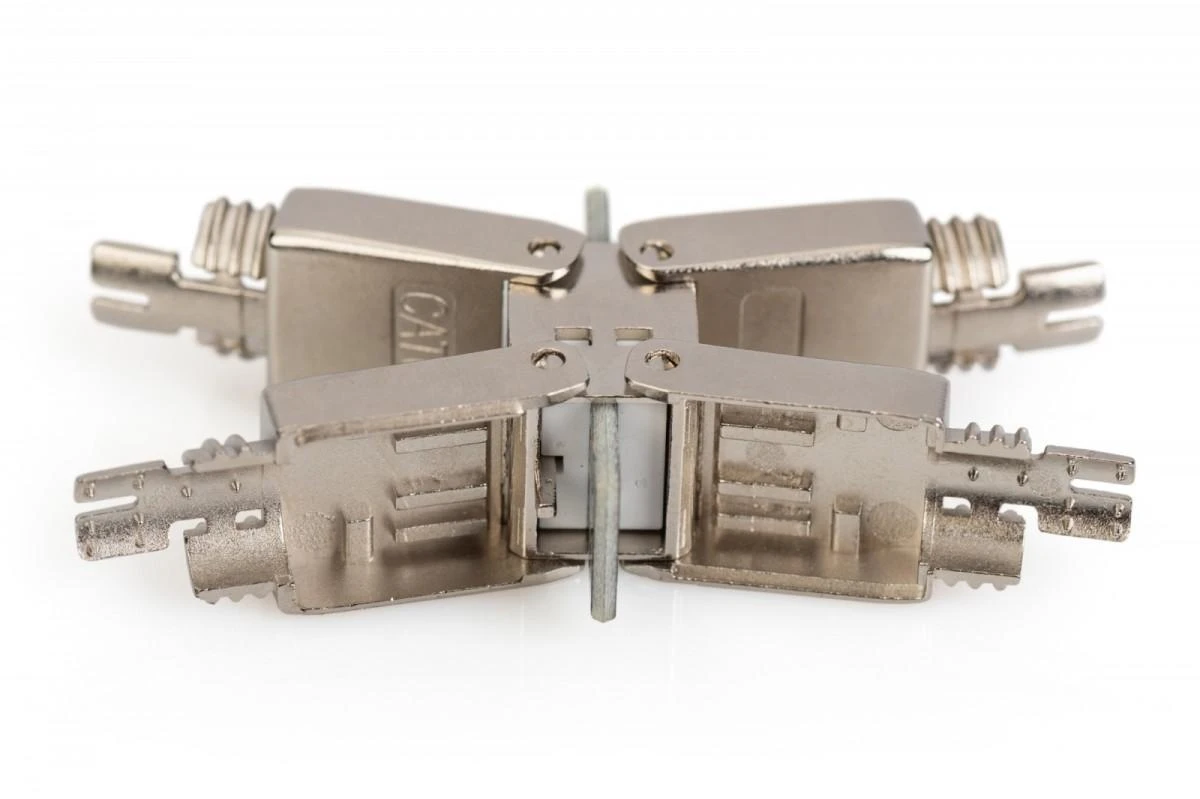 Assmann Electronic DIGITUS CAT 6A CAT jungtis 500MHz, skirta AWG 22-26, ekranuota su metaliniu užsukamu dangteliu