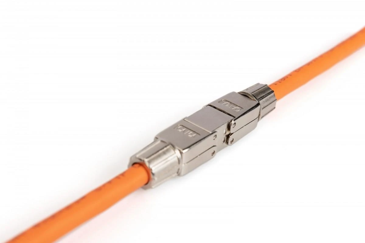 Assmann Electronic DIGITUS CAT 6A CAT jungtis 500MHz, skirta AWG 22-26, ekranuota su metaliniu užsukamu dangteliu