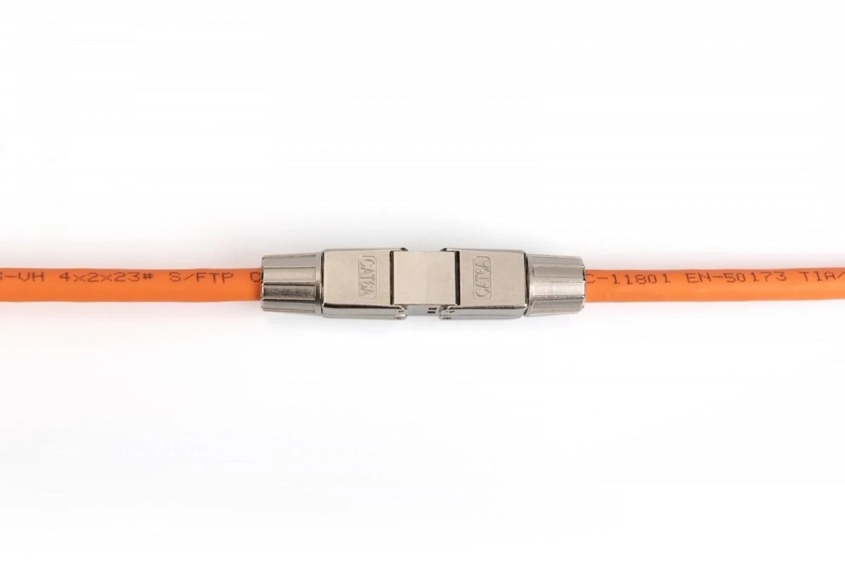 Assmann Electronic DIGITUS CAT 6A CAT jungtis 500MHz, skirta AWG 22-26, ekranuota su metaliniu užsukamu dangteliu