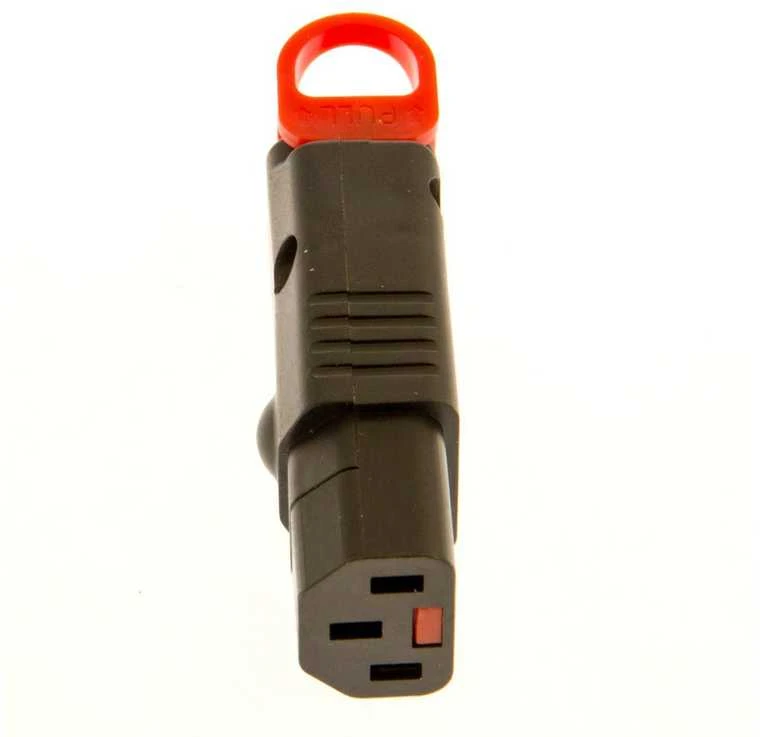 Efb Elektronik „Digitus“ maitinimo kabelis „Assmann IEC LOCK + OPEN/IEC C13 F“ maitinimo jungtis - IEC-PA130100BK