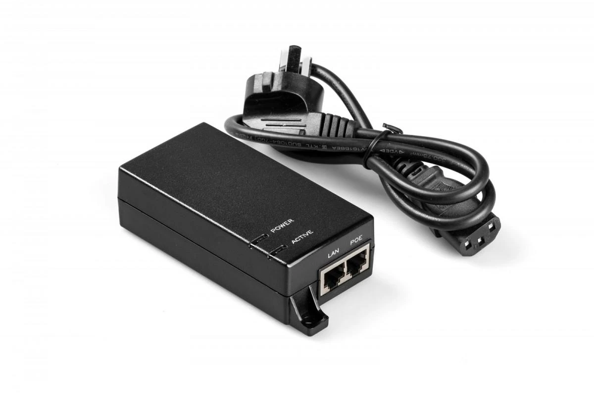 Assmann Electronic Assmann elektroninis DIGITUS Gigabit PoE purkštukas 802.3af 10/100/1000Mbps maitinimo kontaktai 4/5+ 7/8- Išvestis maks. 48V 15,4W