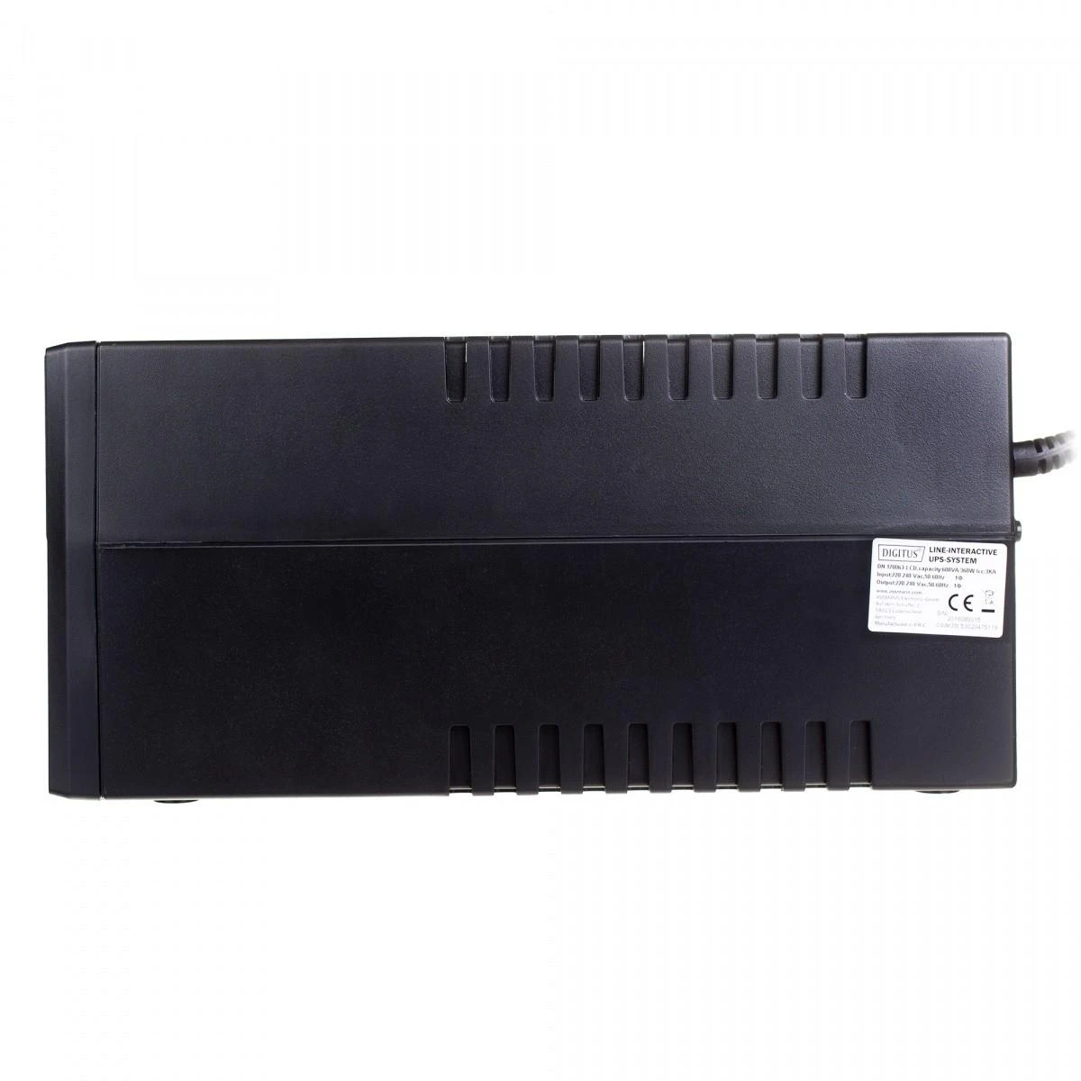 Assmann Electronic DIGITUS DN-170064-LCD DIGITUS UPS Line-Ineractive LCD 800VA/480W 1x12V/9Ah AVR 2xSCH. USB RJ11