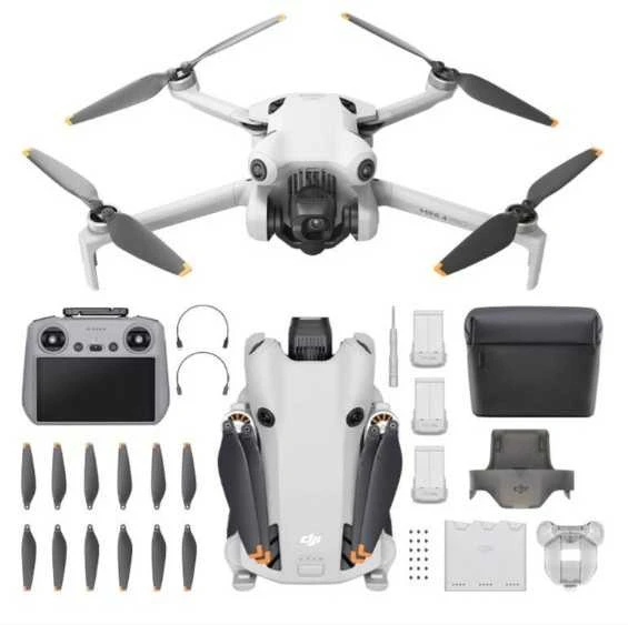 DJI Mini 4 Pro Fly More Combo (DJI RC 2) dronas