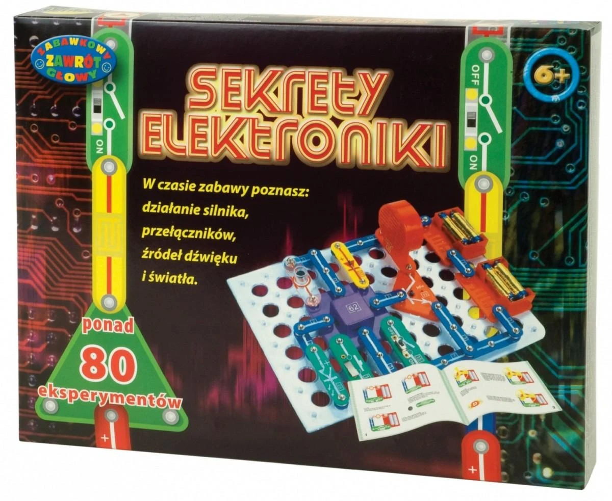 Dromader Elektronikos paslaptys 80 eksperimentų