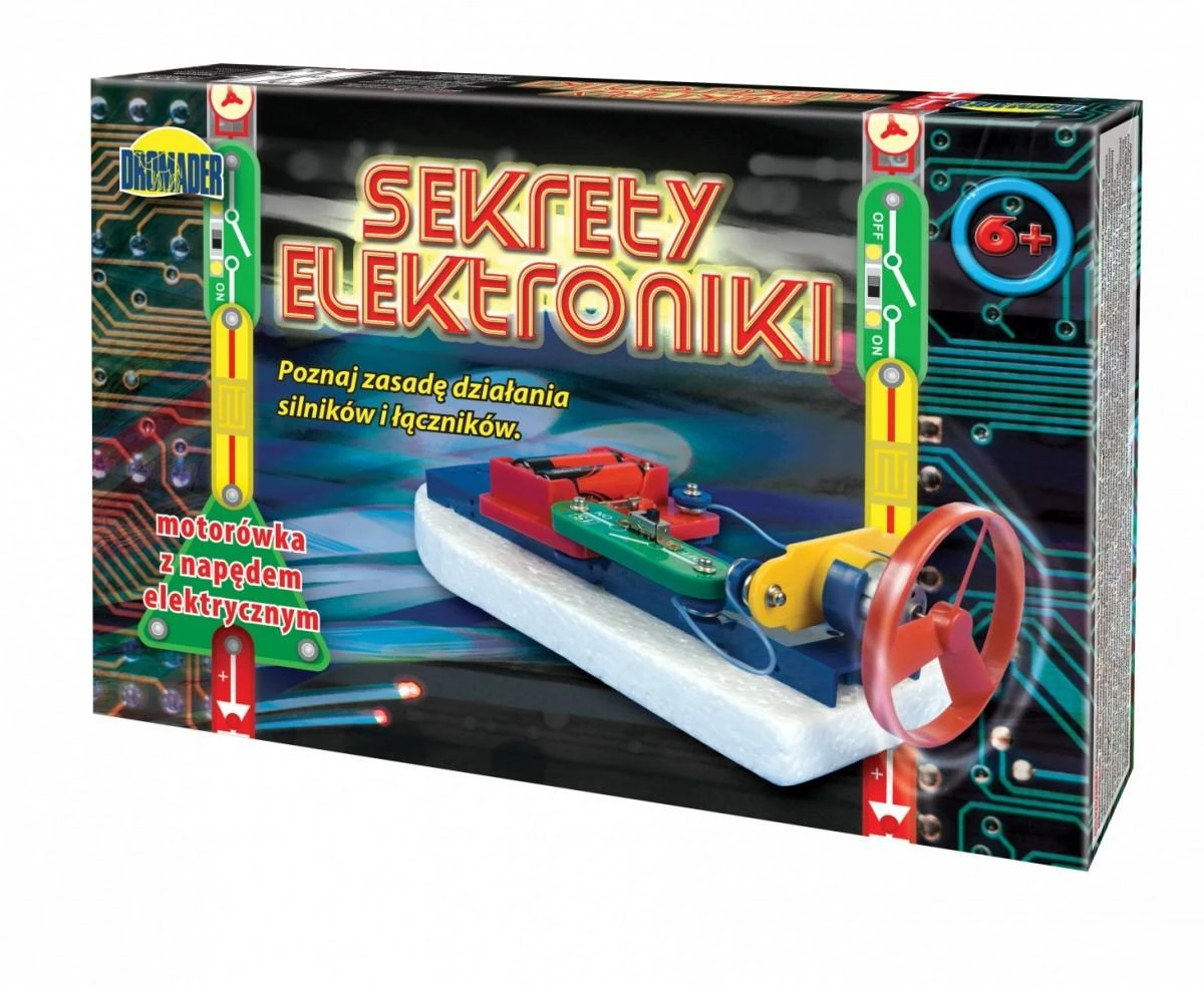 Dromader Ilgis 16Cm Elektronikos paslaptys''Motorizuota valtis ir kiti bandymai''