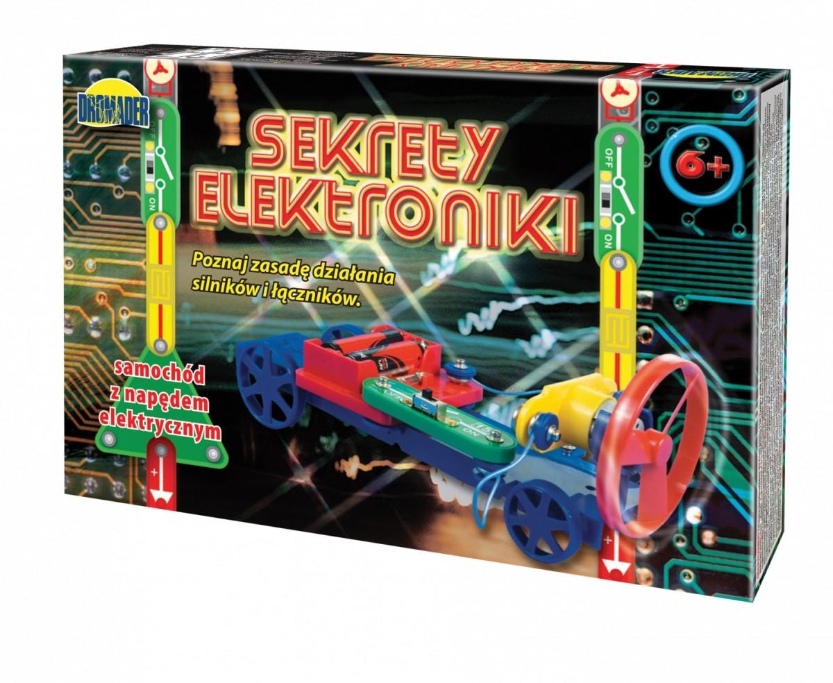 Mokomasis rinkinys – Elektronikos paslaptys – elektromobilis – Dromader 87291