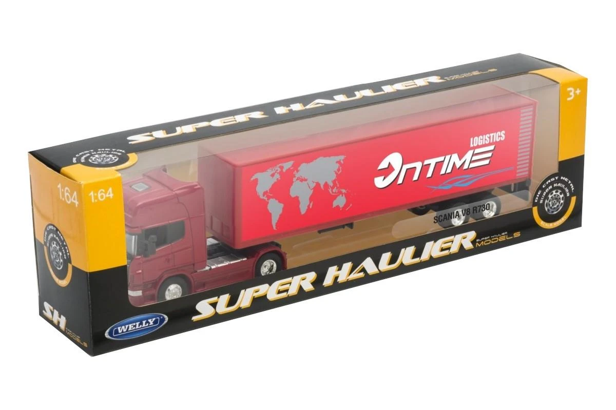 Dromader WELLY TRUCK 1:64 Scania V8 su varikliu. 730 RUB.