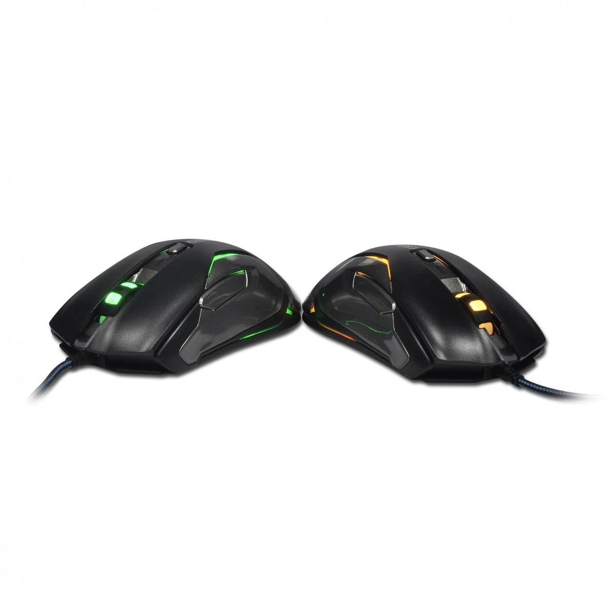 E-Blue Mėlyna E-mėlynas Auroza FPS Pelė su laidu, juoda, 8200DPI