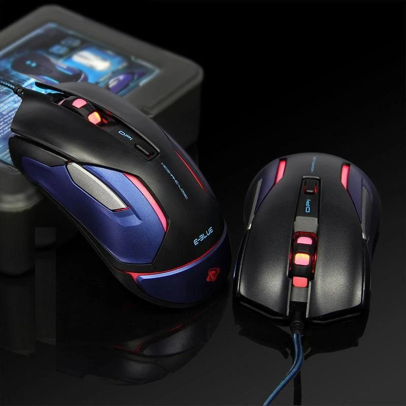 E-Blue E-Mėlyna Pelė E-Mėlyna Auroza Gaming V2 (EMS668BKAA-IU)