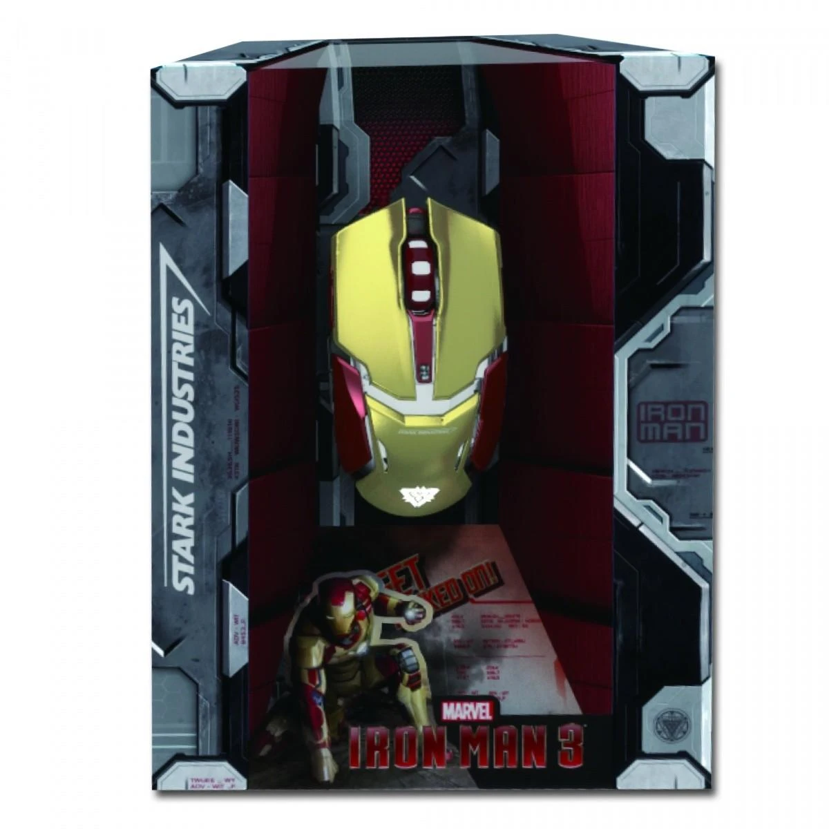E-Blue E-Mėlyna Pelė E-Mėlyna Iron Man Armor (EMS610GOAA-EU)