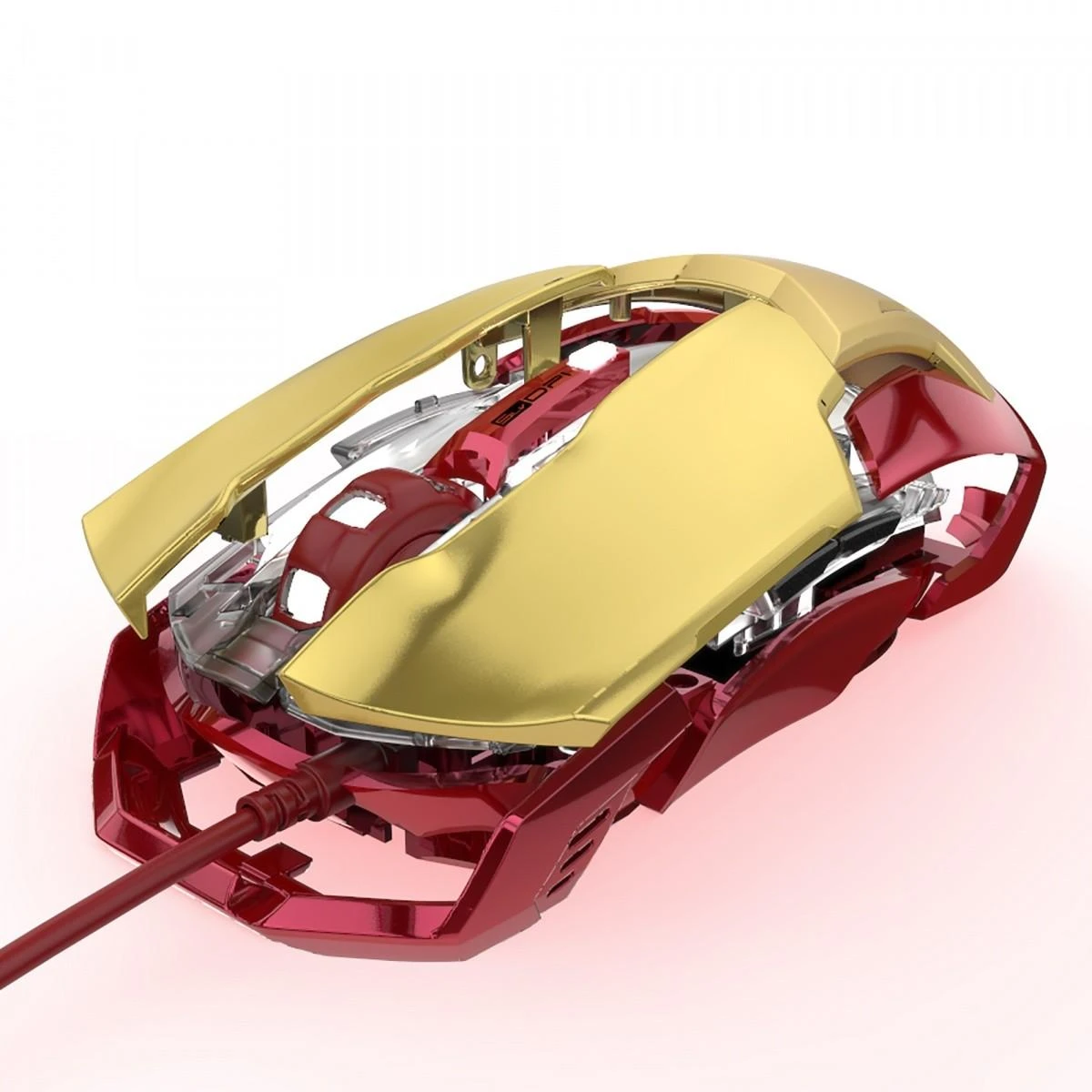 E-Blue E-Mėlyna Pelė E-Mėlyna Iron Man Armor (EMS610GOAA-EU)