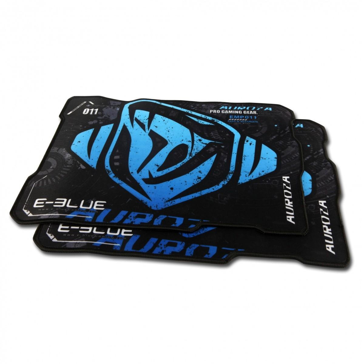 E-Blue Auroza M (365x265) Pelės kilimėlis žaidimams Juodas / Mėlyna