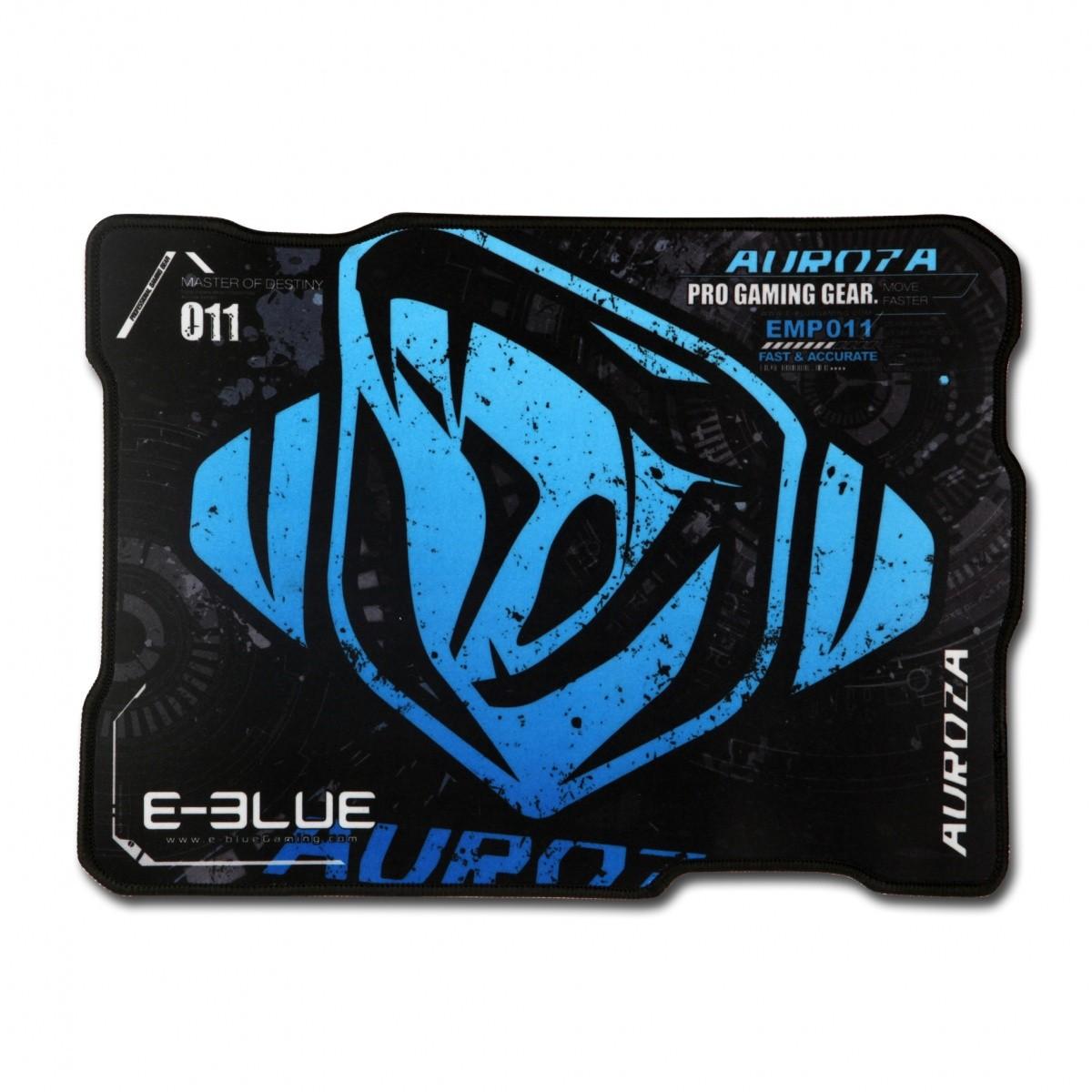 E-Blue Auroza M (365x265) Pelės kilimėlis žaidimams Juodas / Mėlyna