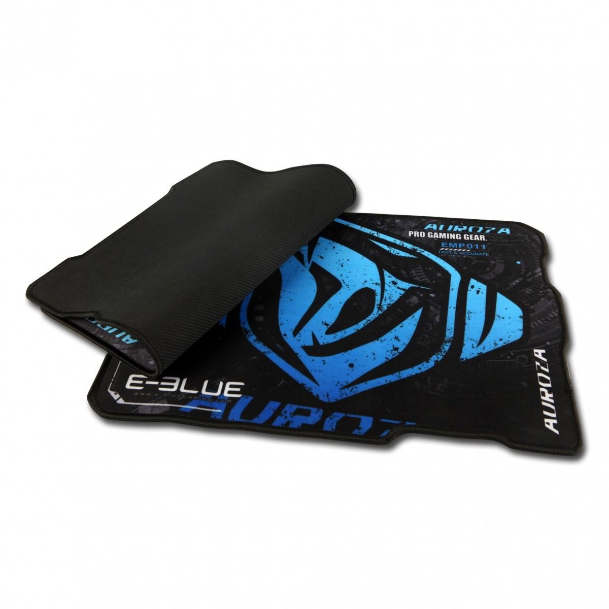 E-Blue Auroza M (365x265) Pelės kilimėlis žaidimams Juodas / Mėlyna