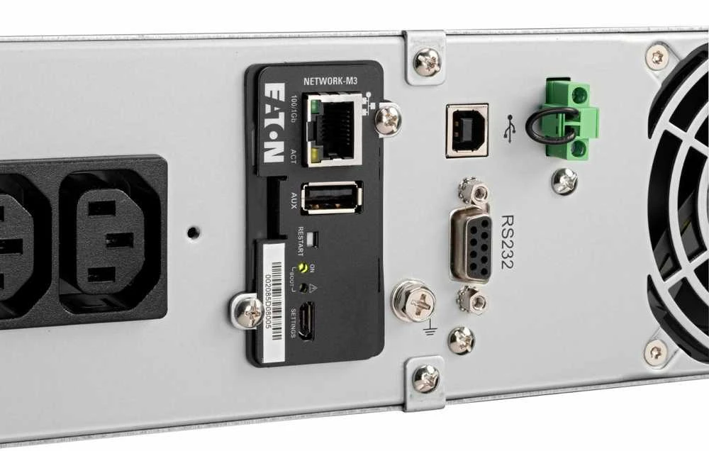 Eaton 9SX Dviguba konversija (prisijungus) 2000 VA 1800 W 9 AC išvestis(ys / čių)