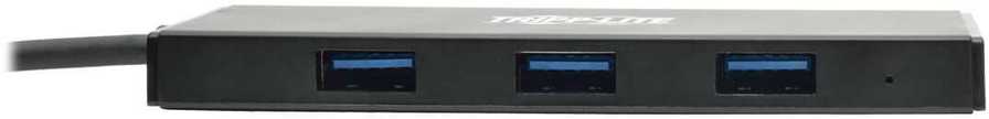 Eaton SuperSpeed U360-004-SLIM 4 prievadų ypač plonas nešiojamasis USB 3.0 šakotuvas