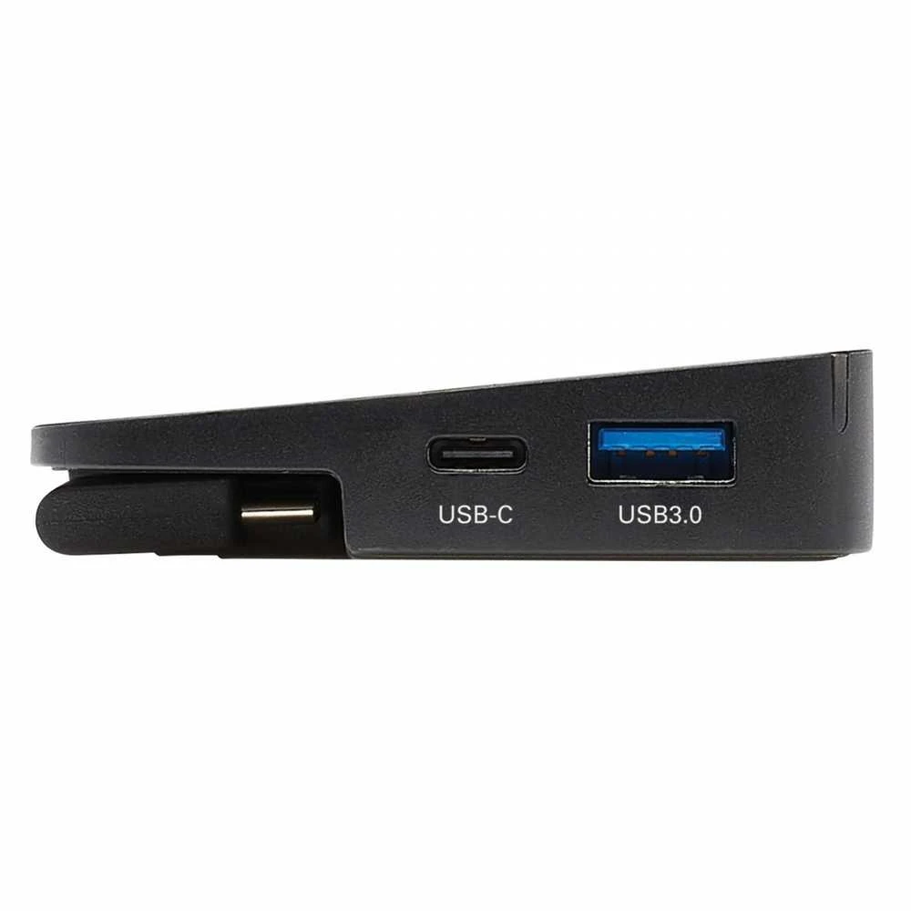 „Eaton Tripp Lite“ USB-C dokas, trigubas „Ekranas“ – 4K HDMI ir DP, VGA, USB 3.2 Gen 1, USB-A/C šakotuvas, GbE, 100 W PD įkrovimas